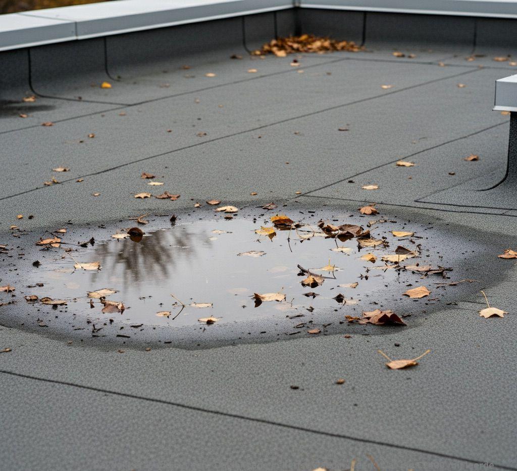 Daklekkage In Herfst Waddinxveen